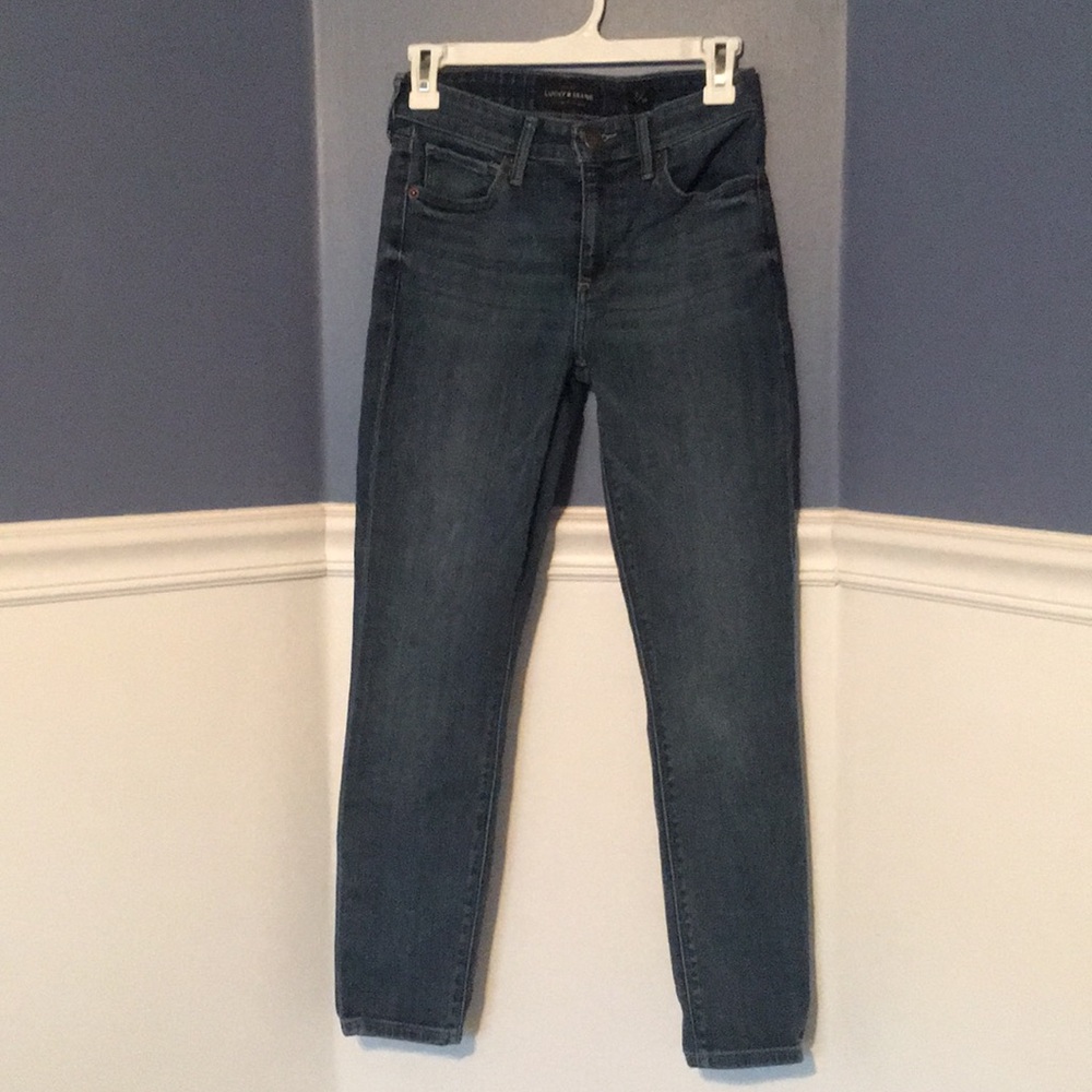 Lucky Brand Skinny Jeans “Ava Crop”